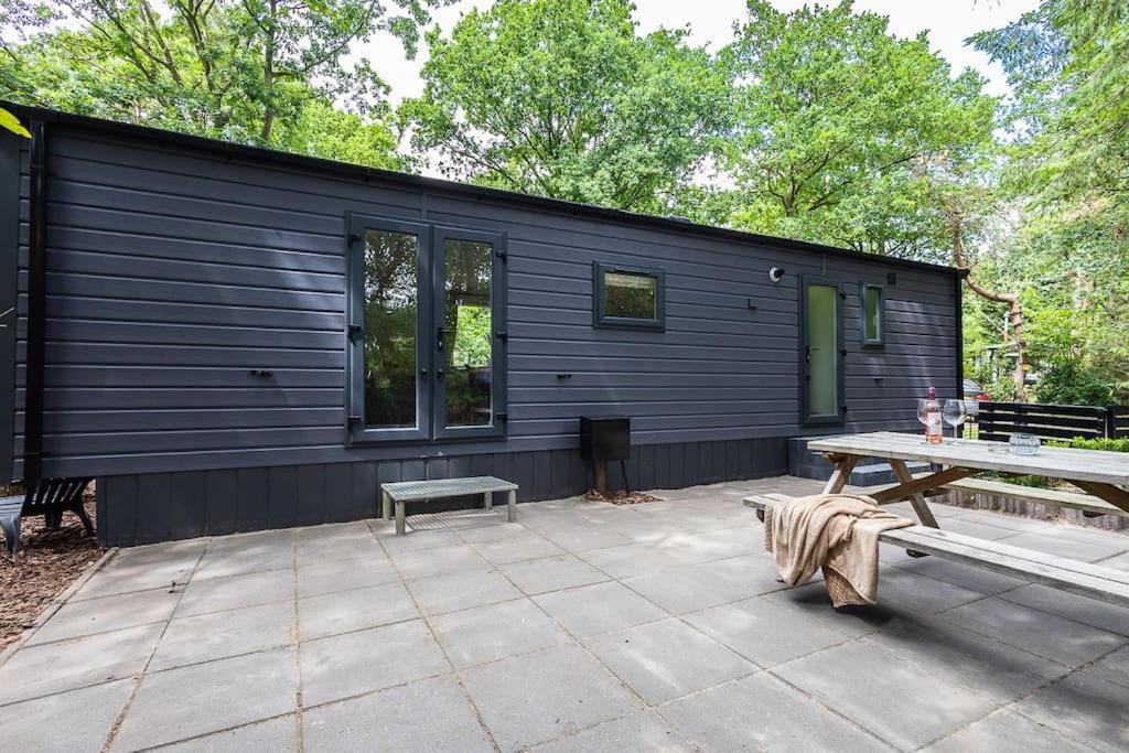 Prachtig Chalet In De Bossen Nunspeet Exteriér fotografie